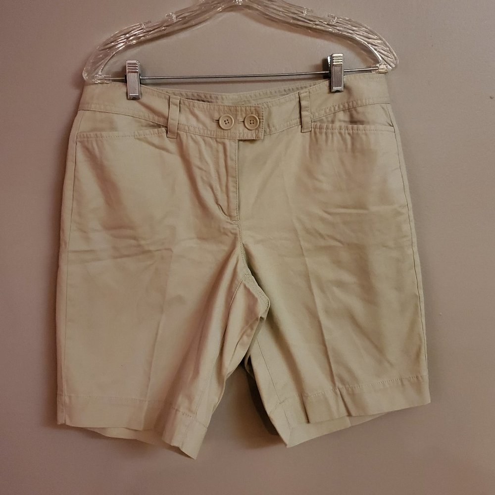 Women's Khaki Shorts - Size 8 Curvy - Loft